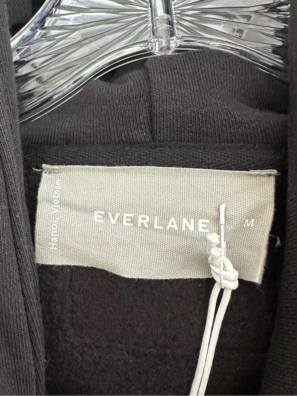 Everlane The Retrack Hoodie in Black Size: M, NWT - Picture 10 of 15
